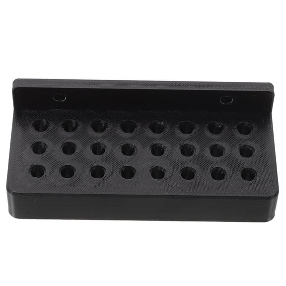 TABLZONE PETG Arrow Display Rack Wall Mount Black for Organized Storage and Easy Access