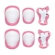 thumbnail image 1 of Conjunto de engranajes de protección ajustables para de 3 a 9 años de edad, rodilleras, coderas protectores de muñeca para monopatín, patinaje - Rosa Rosado Sunnimix rodillera para niños pequeños, 1 of 8