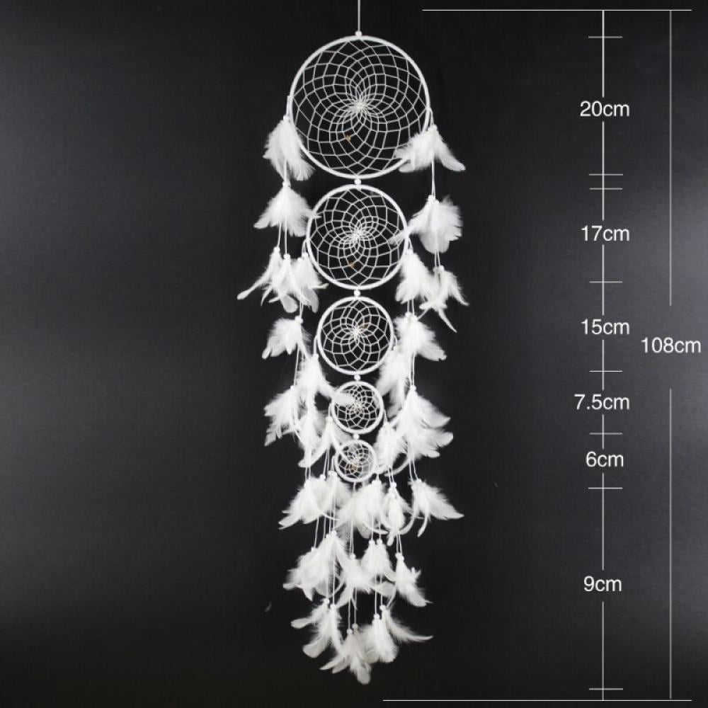 Details about / Boho Dream Catcher Feather Dreamcatcher Craft Ornament Gifts Wall Hanging Decor