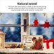 thumbnail image 2 of Casa De Navidad Tablones De Madera Letreros Decorativos Ecológico Papá Noel Arte De La Pared Decoración Fácil De Instalar Decoración De La Pared Colgante De Alta Durable Methold HA027636-01, 2 of 7