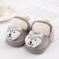 thumbnail image 5 of Babies' Cotton-padded Shoes Soft-soled Cute Plush Cartoon Decoration, 5 of 8