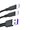 0.2m-Double TypeC, variant on MultiDevice Auto USB C Cable With Type C Data Transfer Port and Other for Charging Only Port For Androids Compatibility