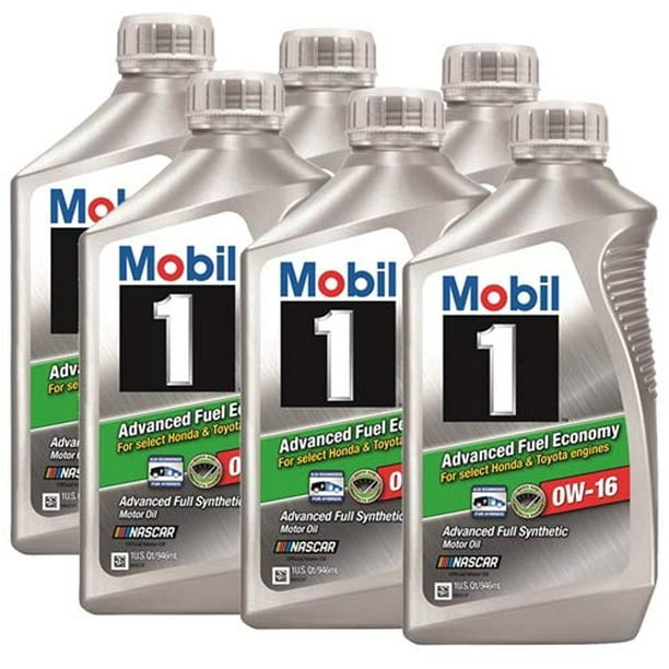 Mobil 1 Advanced Fuel Economy Engine Oil 0w16 1 Quart Bottles Set Of 6 Walmart Com Walmart Com Mobil 1 Advanced Fuel Economy Engine Oil 0w16 1 Quart Bottles Set Of 6 Walmart Com Walmart Com