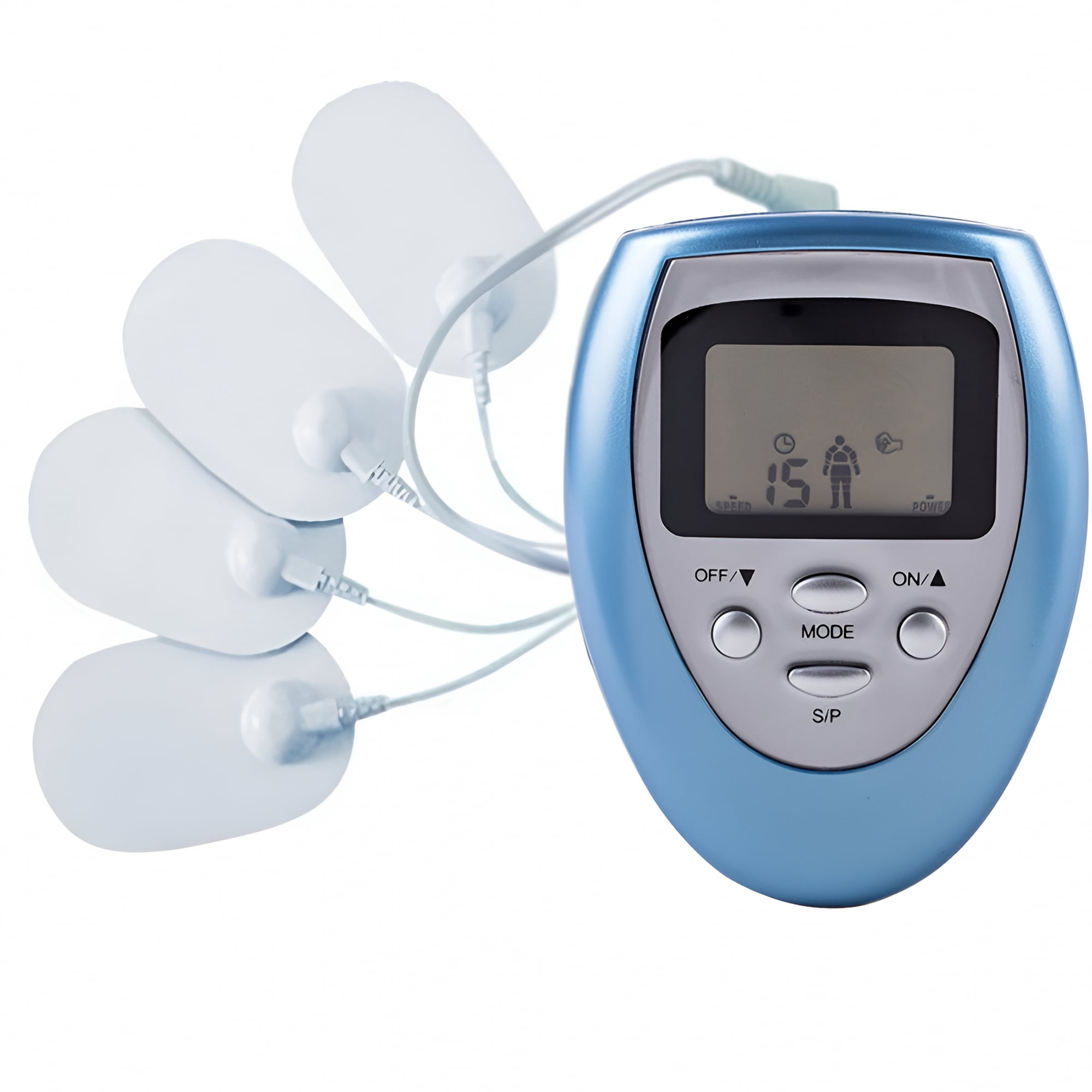 XIRQI 2026 New Rechargeable Muscle Stimulator Ems with Reusable Electrode Pads 8 Modes for Back Neck Pain Muscle Therapy Pain Management Pulse Massager,For Home,Gym,Travel