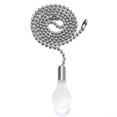 thumbnail image 2 of Ceiling Fan Pull Chain Beaded Ball Extension Chains With Light Bulb And Fan Cord, 2 of 5