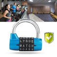 thumbnail image 1 of Password Digit Code Combination  , Password Lock, Security Code Lock Dial  Smart Security For Anti-theft Access Control Gym Locker Home, 1 of 8