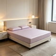 thumbnail image 6 of Beautynvta Queen Size Fitted Sheet, Deep Pocket Fitted Sheet, Cooling Satin Bed Sheet 16 Inch Brushed Microfiber for Hot Sleepers Wrinkle Free Soft, 6 of 6