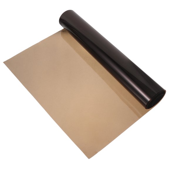 ETEREAUTY Dark Brown Window Film Covering with Uv Protection and Easy Application