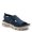 NAVY, variant on Women's GUZMAN Ankle Strap Sandals – Lycra Slip-On with Cushioned Footbed and Sporty EVA Outsole