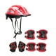 thumbnail image 1 of Fiudx Conjunto de 7 Equipos de Protección, Casco Ajustable, Rodilleras, Coderas y Protectores de Manos, Ligero y Transpirable, Seguro para Ciclismo, Skate y Patinaje Sobre Ruedas, para Edades de 5 a, 1 of 2
