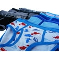 thumbnail image 2 of Trimfit 8 Pack Camo Dino Black Blue Briefs M, 2 of 4