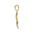 thumbnail image 3 of Butterfly Pendant Necklace in 14K Yellow Gold with Chain, 3 of 4