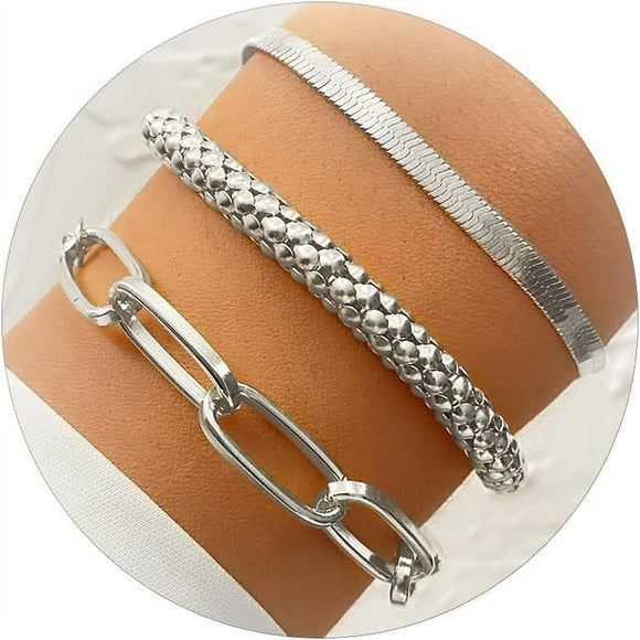 Gold Bracelets For Women Gold Bracelet Stack Pulseras Para Mujer Indian Jewelry Sets For Women Gold Bangles For Women Bracelets For Women Bracelets For Teen Girls Teen Girl Gifts Trendy Stuf[J7221]