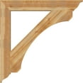 thumbnail image 3 of Ekena Millwork 6"W x 48"D x 48"H Legacy Traditional Rough Sawn Bracket, Western Red Cedar, 3 of 4