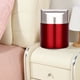 thumbnail image 3 of Naiovety Cubo de basura de escritorio, cubo de basura de encimera con tapa abatible, organizador de cubo de basura de escritorio para accesorios Suministros de limpieza para el hogar Vino rojo, 3 of 6
