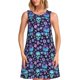 thumbnail image 1 of Fotbe Funny Skull Flower Vestido de Verano sin Mangas para Mujer – Vestido Midi Línea A, Estilo Camiseta Floral, Vestido Playero Casual y Fluido, 1 of 7