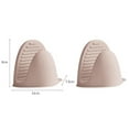 thumbnail image 5 of Anti-scald Gloves 2pcs Anti-scald Silicone Oven Mitts Heat Resistant Kitchen Gloves for Cooking Baking, 5 of 8