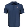 thumbnail image 2 of Men's Cutter & Buck Navy Chicago Cubs Big & Tall Pike Eco Shadow Check Print Polo, 2 of 3
