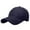Navy, variant on hengsof Men Ventilate Versatile Baseball Cap Sun Protection Solid Color Portable Folding Hats for Men or Women