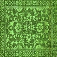 thumbnail image 1 of Ahgly Company Indoor Square Abstract Green Modern Area Rugs, 6' Square, 1 of 4
