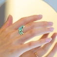 thumbnail image 4 of Callipe Frog Ring Cute Colorful Adjustable Tree Frog Rings Handmade Fun Jewelry Perfect Unique Gift Cute Animal Rings for Beach Summer Party., 4 of 8
