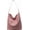 Pink, variant on Vintage Suede Tote Bag Handbag Women Wide Shoulder Strap PU Shoulder Strap Magnetic Closure Interior Zipper Pocket