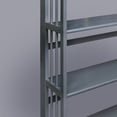 thumbnail image 2 of Casual Home 3-Shelf Folding Stackable Bookcase 27.5" Wide, Slate Gray, 2 of 12
