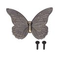 thumbnail image 2 of Manija con forma de mariposa, tirador de perilla de gabinete de un solo orificio, doble orificio, para puerta de cajón, hogar, 2 of 5
