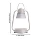 thumbnail image 3 of Lámpara calentadora de velas de metal | Calentador de velas regulable para cera perfumada | Lámpara de mesa sin llama que elimina olores para el hogar, la oficina y la cocina | Blanco o negro, 3 of 6