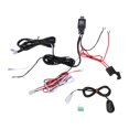thumbnail image 3 of Kit de arnés de cableado de telar de barra de luz de conducción de trabajo LED profesional con relé de fusible de 12V 40A, modelo: 7 Kuyhfg Sin marca, 3 of 5