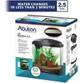 thumbnail image 3 of Aqueon LED MiniBow 2.5 SmartClean Aquarium Kit White, 3 of 9