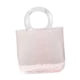 thumbnail image 5 of Jarrón de vidrio moderno, jarrón, jardinera, terrario, forma de bolso, arreglo floral para rosa, 5 of 9