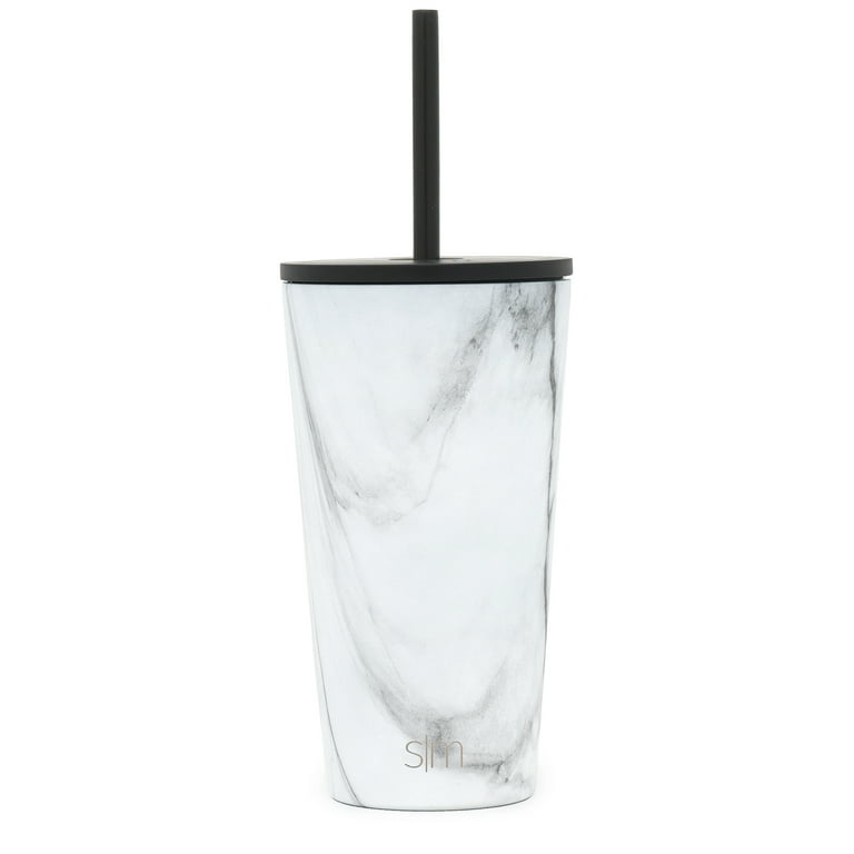 Simple Modern 16oz Classic Pint Tumbler Mug with Straw Lid and