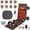 Brown, variant on PU Leather Full Body Massage Mat, Back Massager for Chair, Massage Chair Pad with Heat Timer Shiatsu Neck Foot Massager Lumbar Pillow Anti-Slip Bottom for Reclining Chair (Brown)