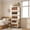 5-Tier, variant on 5-Tier Stackable Storage Cabinet with Doors and Wheels, Storage Bins with Lids, Collapsible Plastic Storage Cabinet Foldable Closet Organizer