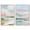 Silver Frame, variant on Misty Blush Serenity Canvas Print Sunset Pink Wall Decor Set by Art Remedy, White Frame, 20 x 30