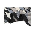 thumbnail image 3 of INSPIRE CHIC Women's Retro Pleated Plaid Rhombus Head Neck Scarf Scarves Neckerchief Pale Blue, 3 of 5
