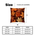 thumbnail image 5 of Maple leaves Luxurious Velvet Decorative Pillows Covers - Set of 2 Throw Pillow Covers for Chair, Unique Patterns, 16x16, 18x18, 20x20 Inches for Any Occasion, 5 of 6