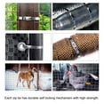 thumbnail image 3 of 100Pcs Cable Tie Stainless Steel Hose Cable Tie Self Locking Set Kit Wire Management Accessory for  Shed Garage, 3 of 8