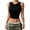Black, variant on Women's Short Sleeve Summer Fashion Round Neck Basic Slim Fit Sleeveless Camisole Top Shirt with Strings XXL