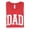 Vintage Red Shirt, variant on Dad Vintage Shirt for Men Bold Distressed Father's Day T-Shirt Vintage Red Shirt Adult Medium