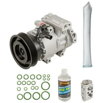 AC Compressor & A/C Kit For Kia Forte 2010 2011 2012 2013 - Includes Drier, Expansion Valve, PAG Oil & O-Ring Seals - BuyAutoParts