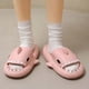 thumbnail image 4 of Shark Sandals with Thick Sole and Deep Heel Non-Slip Beach Slippers for Men and Women Fashion Summer Shower Shoes, 4 of 5