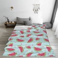 thumbnail image 5 of Sikiie Watermelon Ultra-Soft Micro flannel Blanket Luxury All Seasons Warm Blanket for Bedding Sofa and Travel (4 sizes)-80"x60", 5 of 7