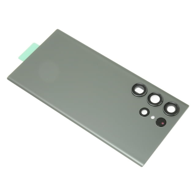 Rear Cover Back Glass Replacement for S23 Ultra, Rear Glass Panel Cover Door Housing with Pre Installed Camera Lens and Repair Tool Kit for S23 Ultra