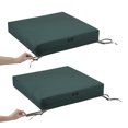 thumbnail image 5 of Classic Accessories Ravenna Water-Resistant Square Patio Seat Cushion, 23 x 23 x 5 inch, Mallard Green, 5 of 20