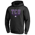 thumbnail image 2 of Men's Black TCU Horned Frogs Team Unity Baseball Pullover Hoodie, 2 of 3