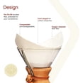 thumbnail image 3 of Chemex FS-100 Bonded Coffee Filter Square, One Size, White, 3 of 6
