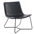 thumbnail image 1 of Plata Decor Import Inc. – Fauteuil Slope : fauteuil de salon moderne en PU noir, idéal pour le salon, 1 of 5