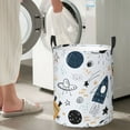 thumbnail image 4 of Goofa Cartoon Planets Printed Circular Hamper,Laundry Basket with Handles,Storage Baskets Foldable,Large Capacity Laundry Hamper-Medium, 4 of 8